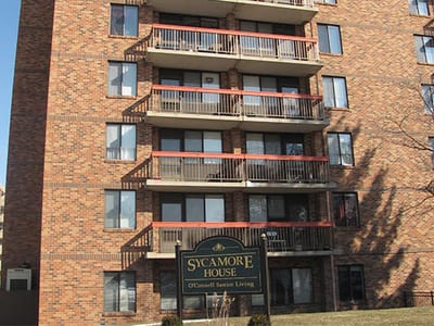 Exterior view of Sycamore House building