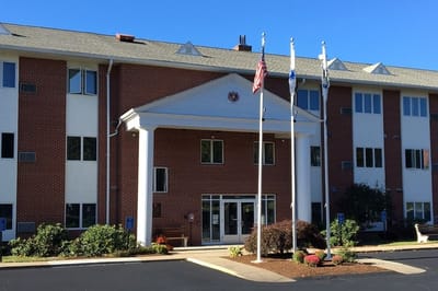 Front entrance of AHEPA 39 Senior Apartments