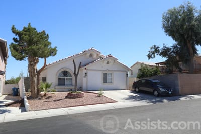 Embry Ridge Senior Care, assisted living in Las Vegas, NV — Single-story home with a car parked in front