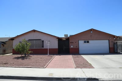 Exterior view of a single-story residential facility
