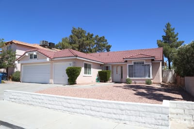 Exterior view of a single-story house