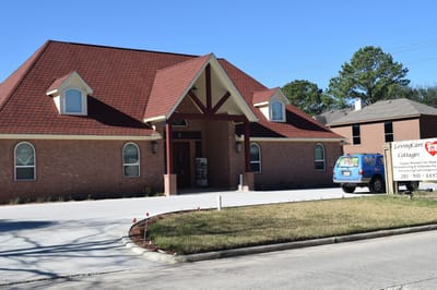 Exterior view of Loving Care Cottage building