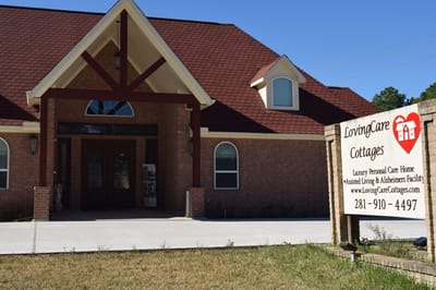 Exterior view of Loving Care Cottage facility
