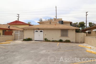 Exterior view of a small assisted living facility