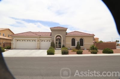 Exterior view of a residential facility
