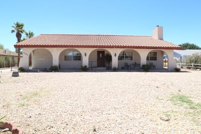 Exterior view of a senior care facility building