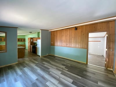 Interior view of a brightly lit common area