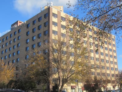 Exterior view of the New Vanderbilt Skilled Nursing Facility