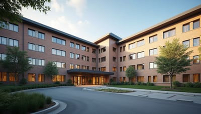 Exterior view of Middle Village Adult Center