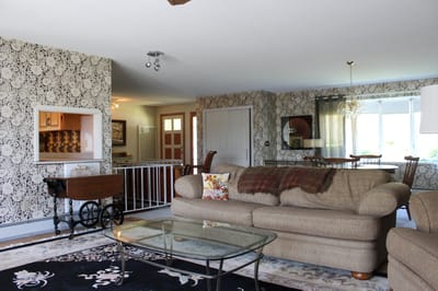 Cozy common area with seating and decor