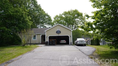 Exterior view of a house with a driveway