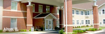 Exterior view of the facility entrance.