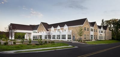 Exterior view of Silverado Ranch Memory Care facility