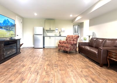 Interior view of a common area in the facility