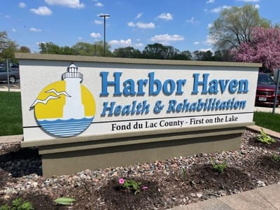 Signage for Harbor Haven Health & Rehabilitation facility