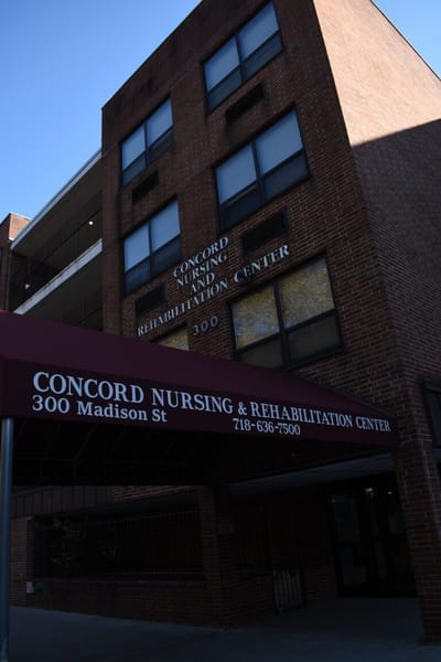 Exterior view of Concord Nursing & Rehabilitation Center