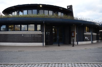 Exterior view of the Carmine Carro Community Center.