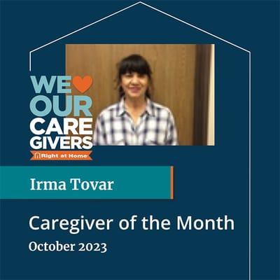Caregiver of the Month recognition