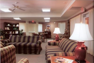 Cozy common area with comfortable seating
