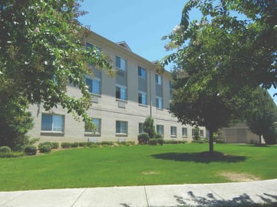 Exterior view of the Garden of Hope facility