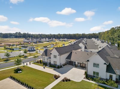 Aerial view of The Villas at Dawson Corner facility