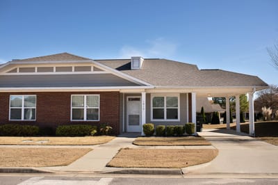 Exterior view of Shiloh Apartments building