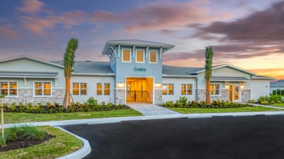 Exterior view of Seneca at Oak Creek entrance
