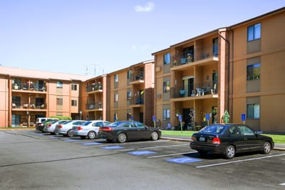 Exterior view of Sparrows Point II Apartments