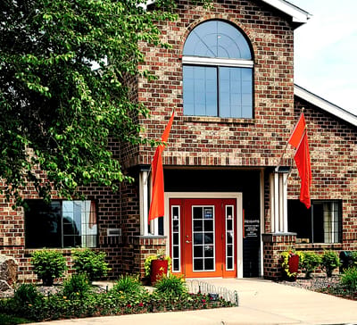 Exterior view of The Heights by Marston Lake facility