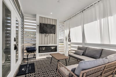 Bright common area with a cozy seating arrangement
