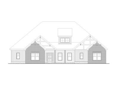 Architectural rendering of a senior living facility