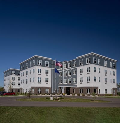 Exterior view of Vita Senior Living facility