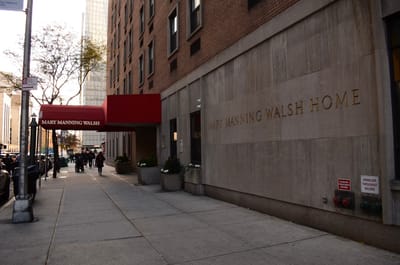 Entrance of Mary Manning Walsh Home nursing facility