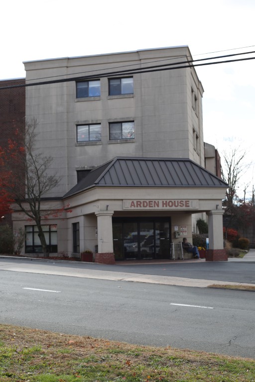 Exterior view of Arden House facility entrance
