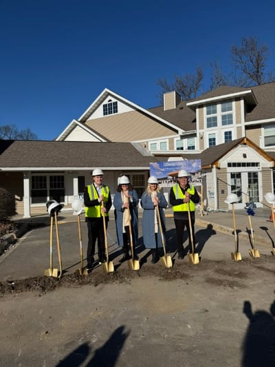 Groundbreaking ceremony at Pelican Valley Senior Living