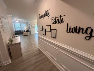 Interior view showcasing tranquil design elements