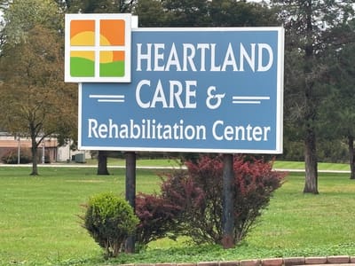 Signage for Heartland Care and Rehabilitation Center