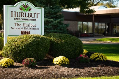 Signage for The Hurlbut Nursing and Rehabilitation facility