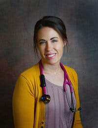 North Big Horn Hospital District, Nursing Home in Douglas, WY — Portrait of a smiling female healthcare professional with a stethoscope