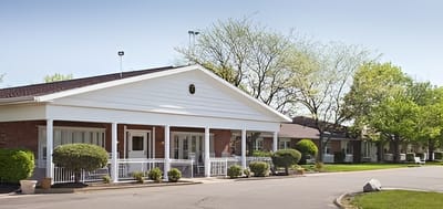 Exterior view of the Belmont Terrace Nursing and Rehabilitation Center