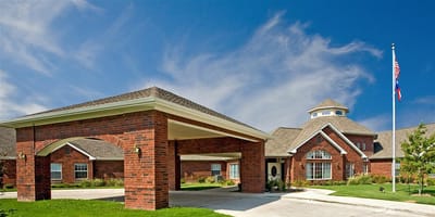 Building exterior of The Madison on Marsh facility