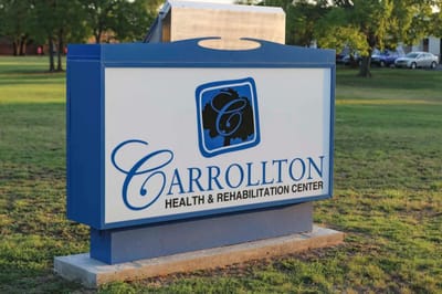 Signage of Carrollton Health & Rehabilitation Center