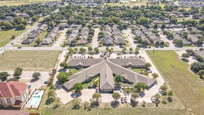 Aerial view of Harbor Lakes Nursing and Rehabilitation Center