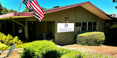 Exterior view of Belmont Healthcare Center building