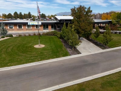 Exterior view of Heritage Park Nursing Center.
