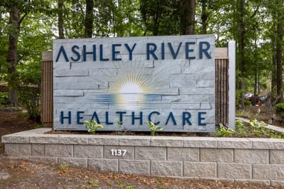 Signage for Ashley River Healthcare facility