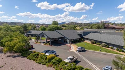 Aerial view of Granite Creek Health and Rehabilitation facility