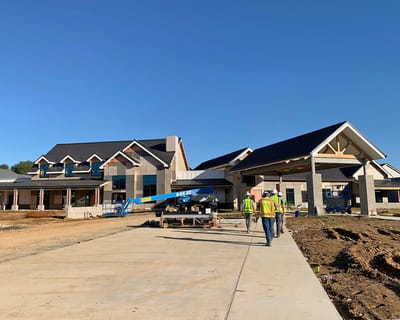 Construction site of the TN State Veterans Home