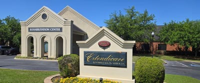 Exterior view of a rehabilitation center building