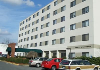 Exterior view of Wesley Apartments